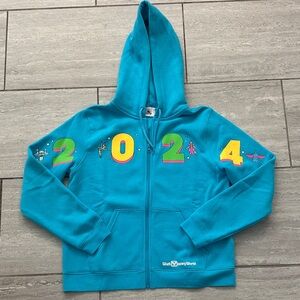 Disney World 2024 unisex zip up hoodie
